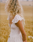 Glastonbury Lace Dress Antique White