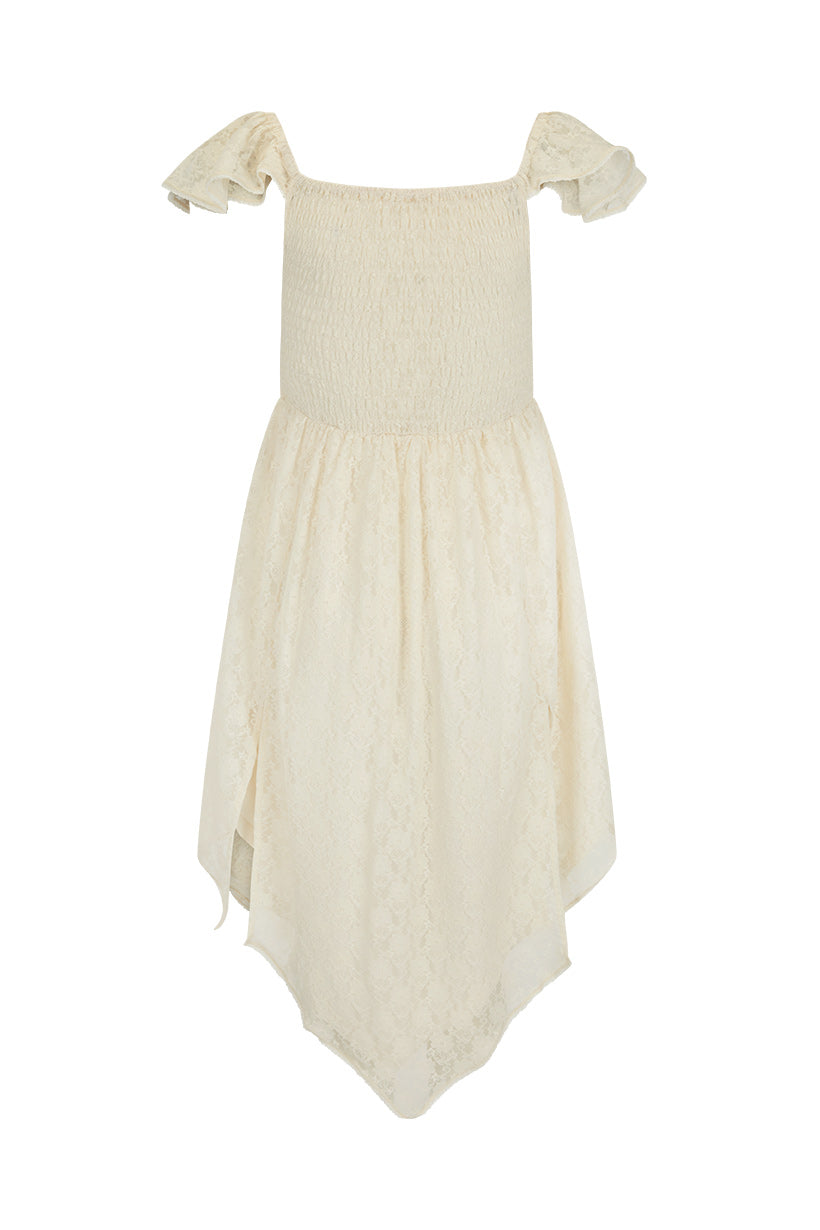 Glastonbury Lace Dress Antique White