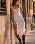 Glastonbury Lace Dress Antique White