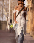 Glastonbury Lace Dress Antique White