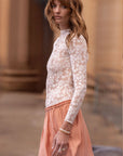 Juliette Lace Top Vintage Cream