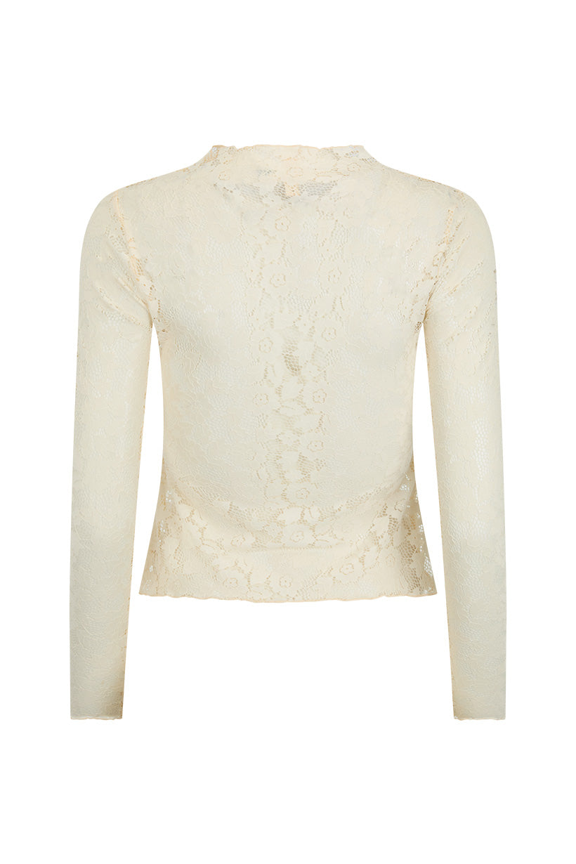 Juliette Lace Top Vintage Cream