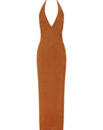 Justine Midi Dress Brown Sugar