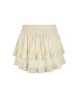 Labyrinth Lace Mini Skirt Cloud Cream