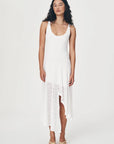 Lorna Lace Midi Dress Bone