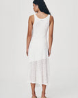 Lorna Lace Midi Dress Bone