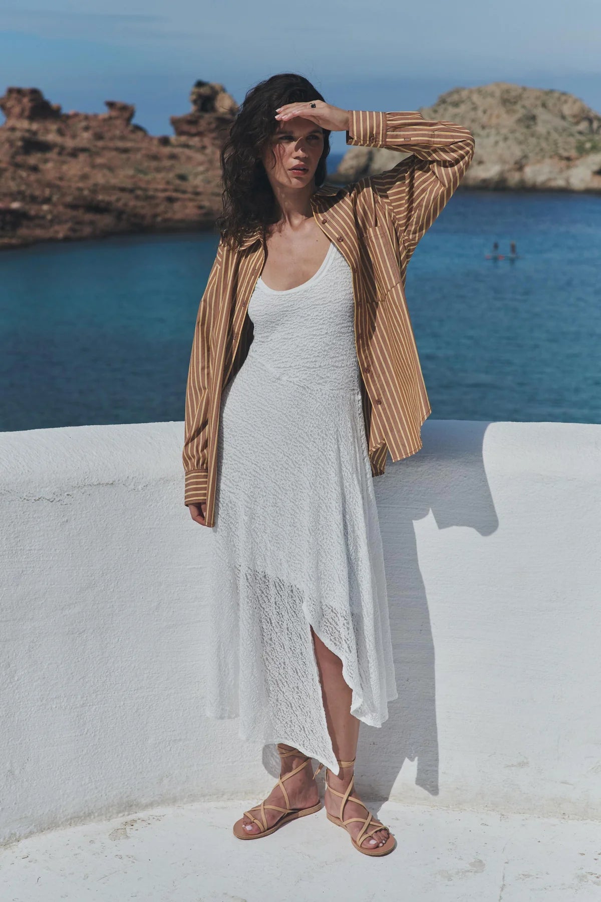lorna midi dress Lorna Lace Midi Dress Bone – By Barny