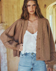 Mulberry Knit Cardigan