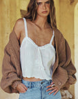 Mulberry Knit Cardigan