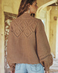 Mulberry Knit Cardigan