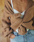 Mulberry Knit Cardigan