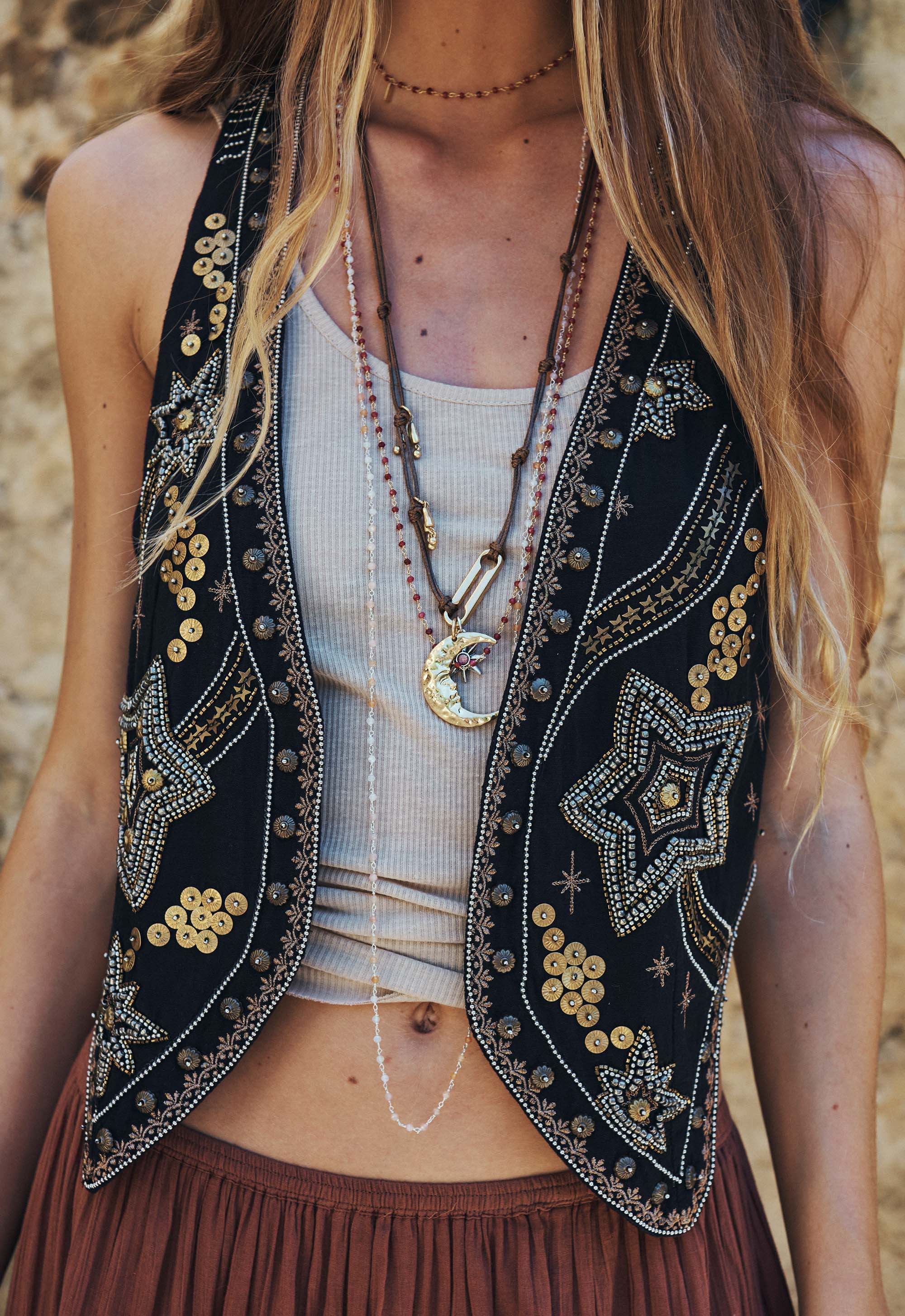 Night Sky Vest Midnight