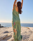 Floridian Bias Dress Sage