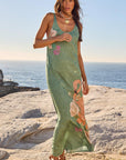 Floridian Bias Dress Sage
