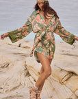 Floridian Shirt Dress Sage
