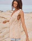 Paradise Found Vest Sand Dune