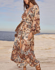 Volcano Goddess Gown Coconut