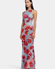 Rosalia Maxi Dress Patchwork Bouquet