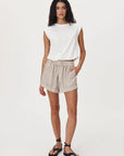 Rocco Stripe Boxer Shorts Sienna