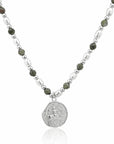 Petite & Epidote Zodiac Stack Silver