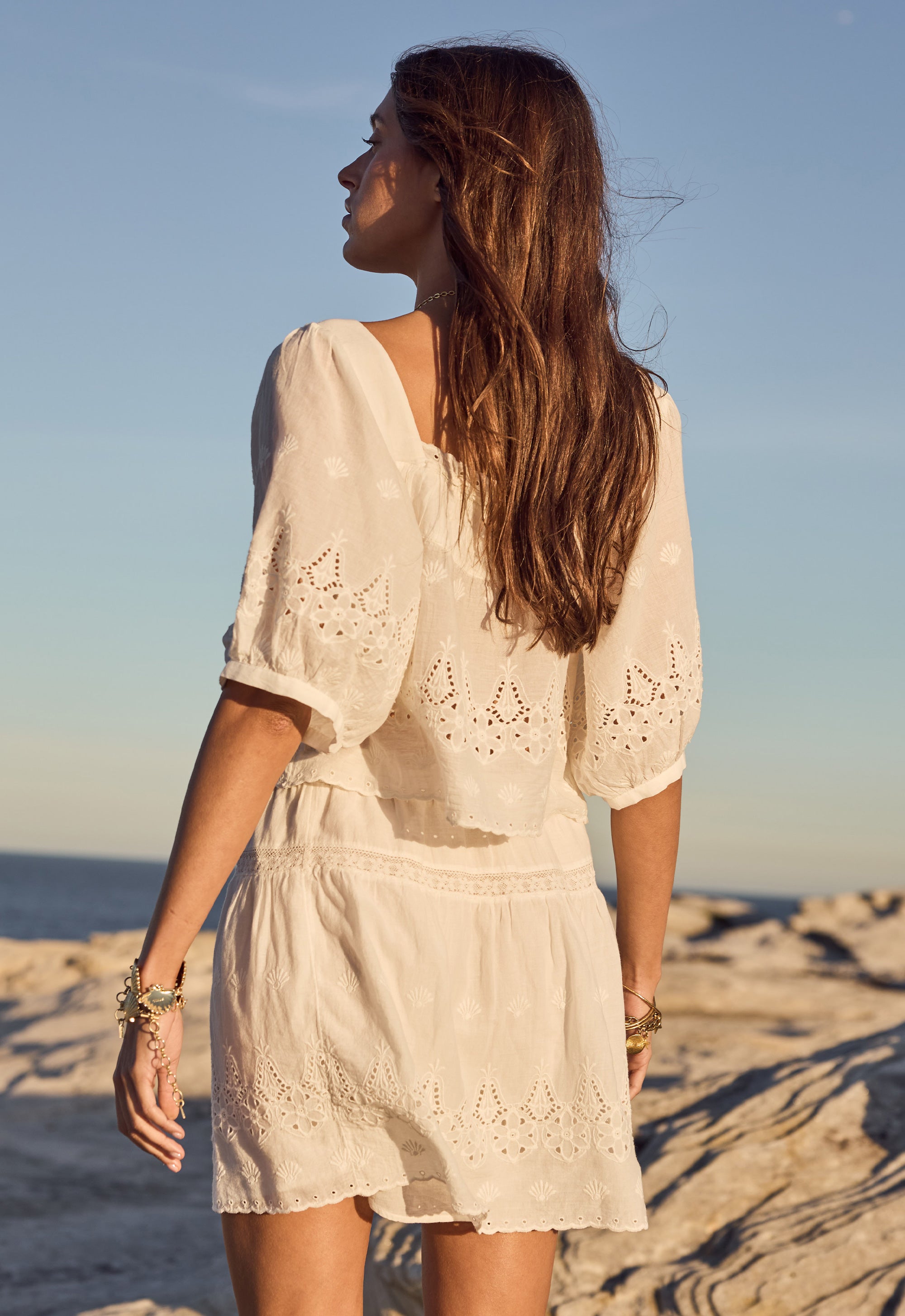 Maiden Lace Blouse Antique White
