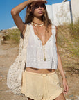 Maiden Lace Cami Antique White