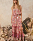 Elysian Maxi Skirt Petunia