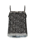 Little Bird Strapless Frill Top Midnight