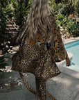 Lovers & Dreamers Short Robe Gold