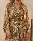 Lovers & Dreamers Short Robe Gold
