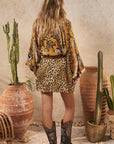 Lovers & Dreamers Short Robe Gold