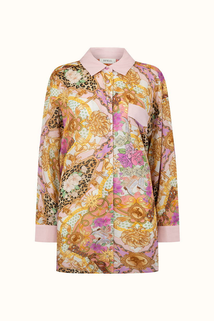 Lovers &amp; Dreamers Shirt Champagne Peach