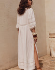 Stevie Lace Boho Dress Camellia