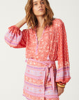 Sunshine Bandit Blouse Cayenne