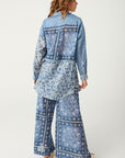 Sunshine Bandit Wide Leg Pant Chambray