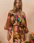Birth of Venus Tunic Dress Caramel