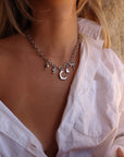 The Intuition Charm Necklace Silver