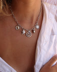 The Limone Charm Necklace Silver
