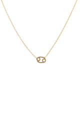 Petite Cancer Choker Necklace