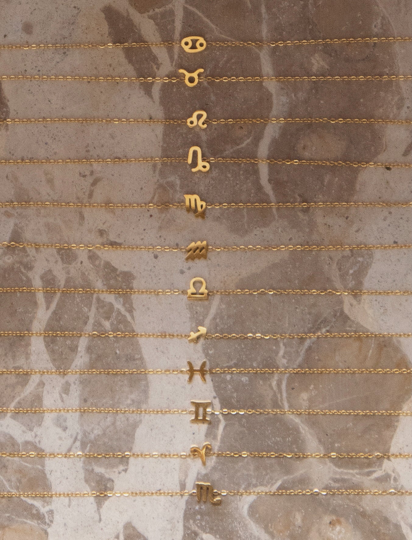 Petite Zodiac Bracelet Gold