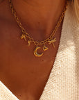 The Intuition Charm Necklace Gold