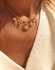 The Intuition Charm Necklace Gold