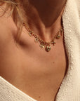 The Keepsake Charm Necklace Gold