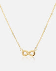 Infinity Signature Necklace Gold