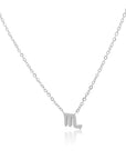 Petite Scorpio Choker Necklace Silver
