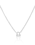 Petite Libra Choker Necklace Silver