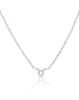 Petite Taurus Choker Necklace Silver
