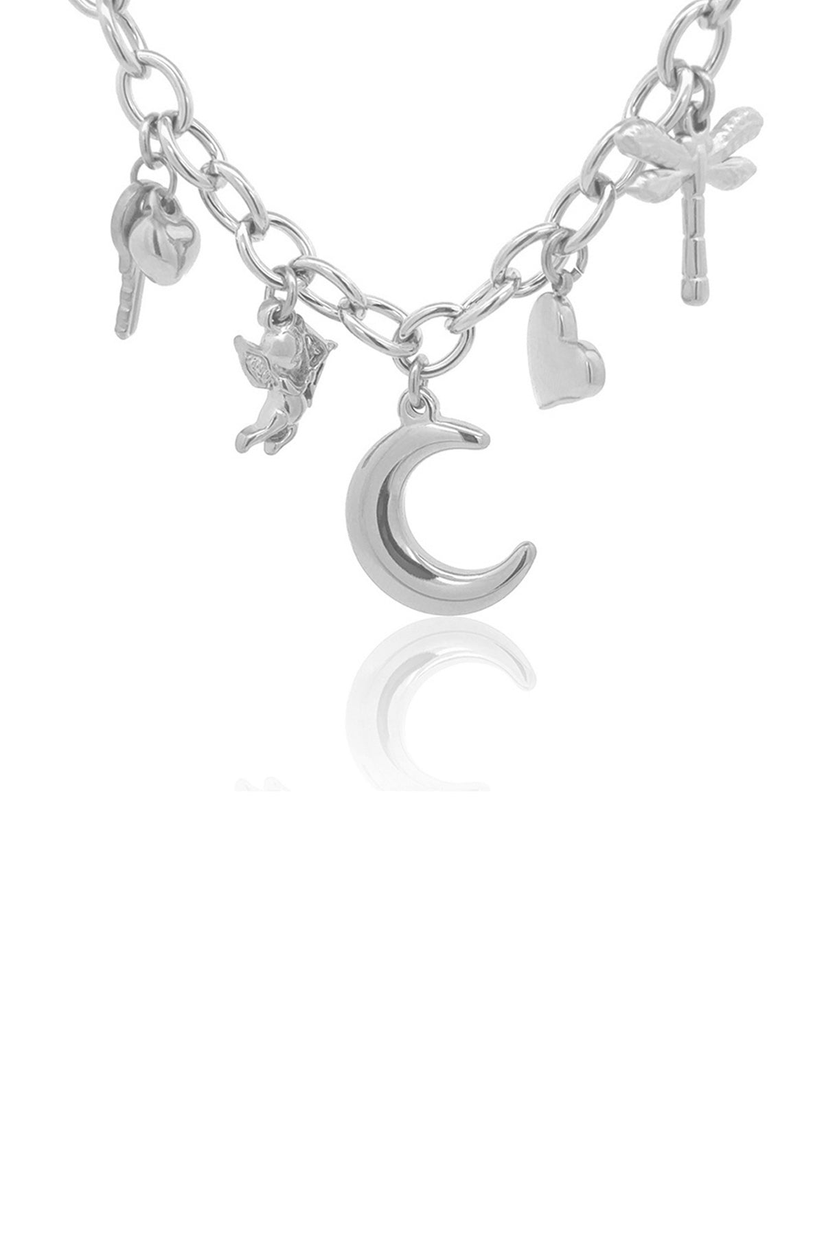 The Intuition Charm Necklace Gold