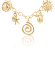 The Limone Charm Necklace Gold