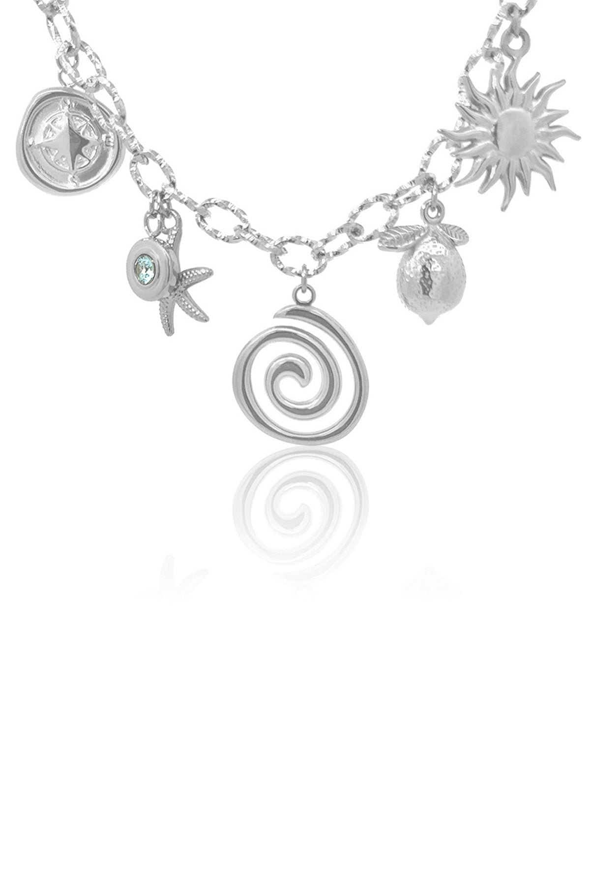 The Limone Charm Necklace Gold